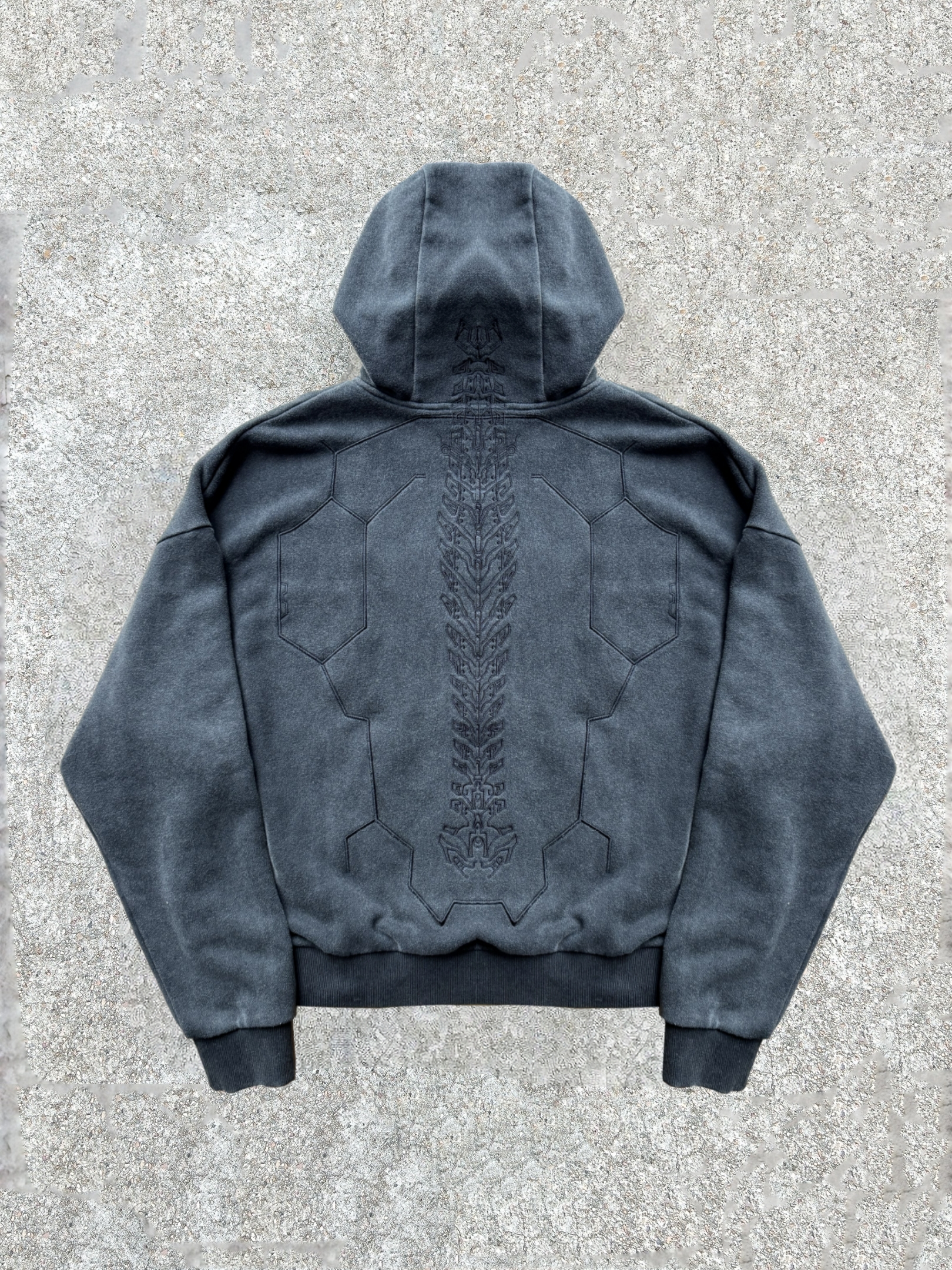 CYBER SPINE HOODIE
