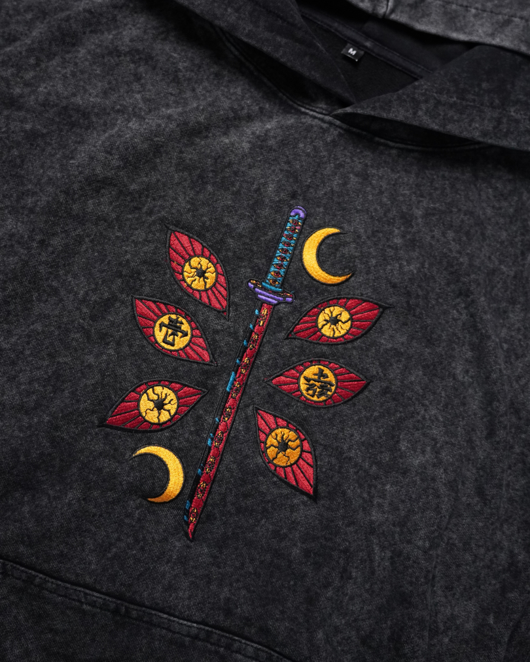 KOKUSHIBO VINTAGE EMBROIDERY HOODIE