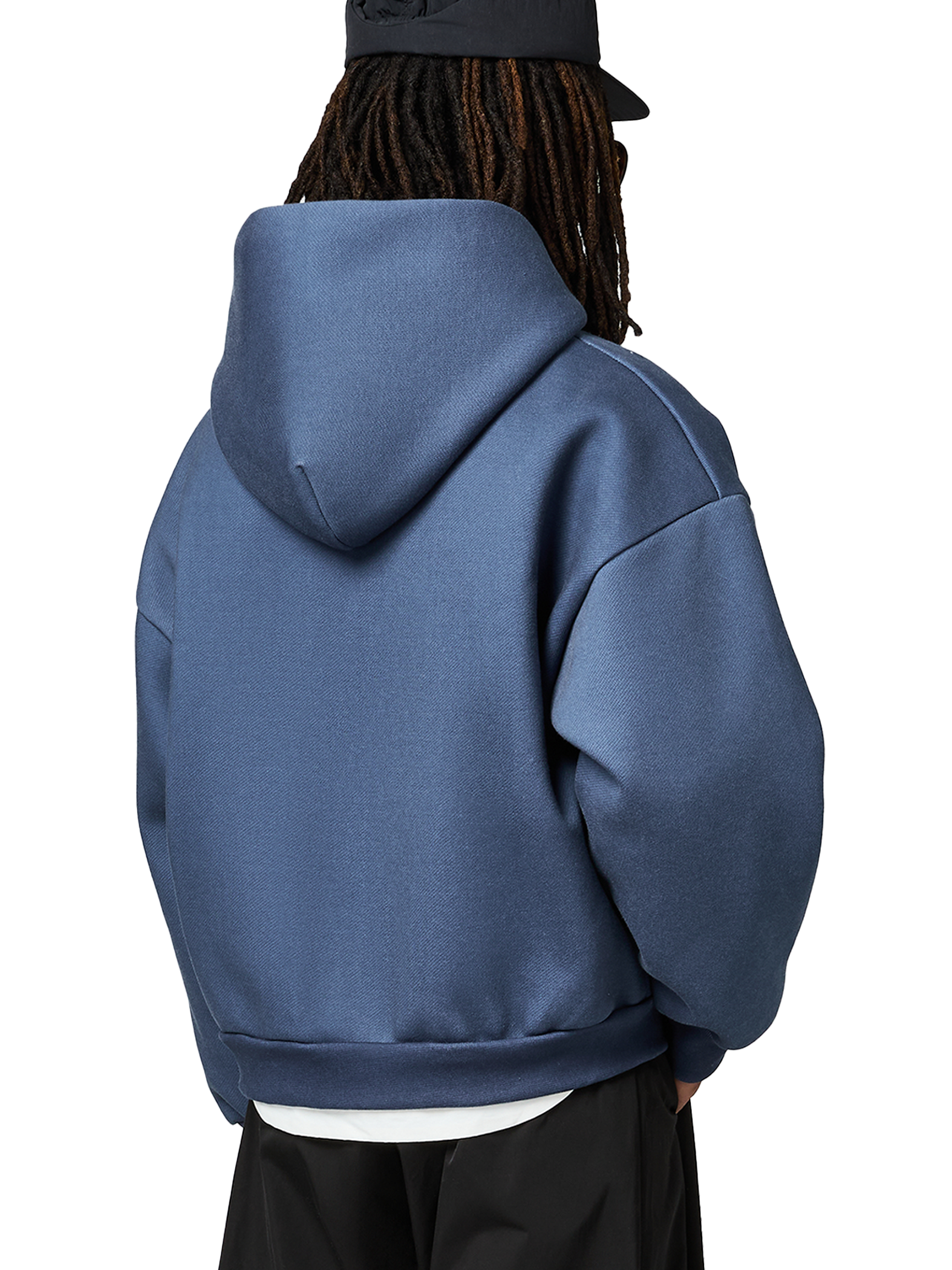 V2 610 GSM MONOCHROME ZIPPED HOODIE