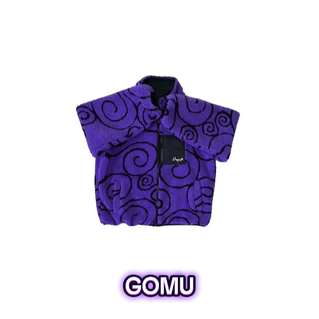 GOMU REVERSIBLE SHERPA JACKET