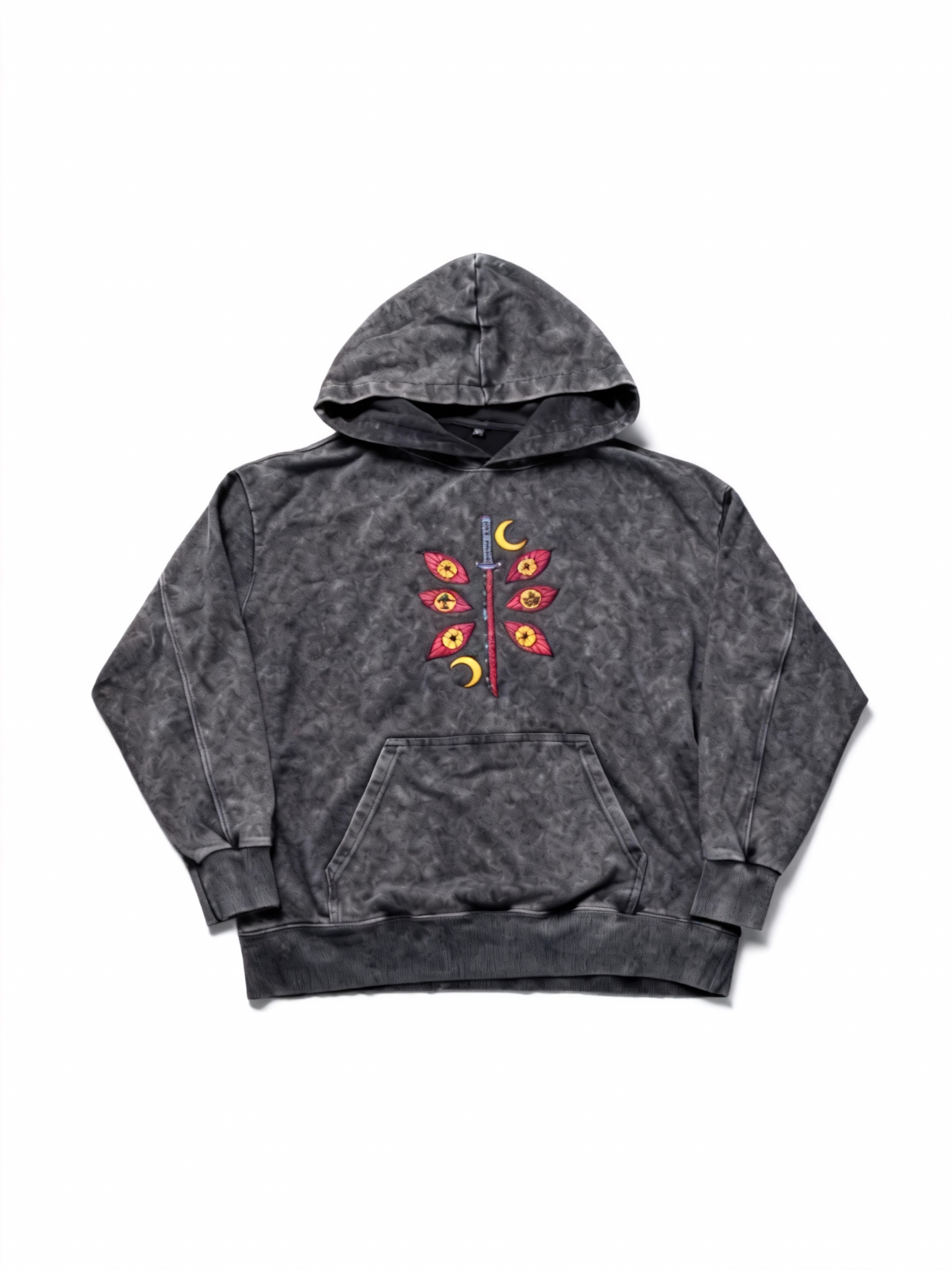 KOKUSHIBO VINTAGE EMBROIDERY HOODIE