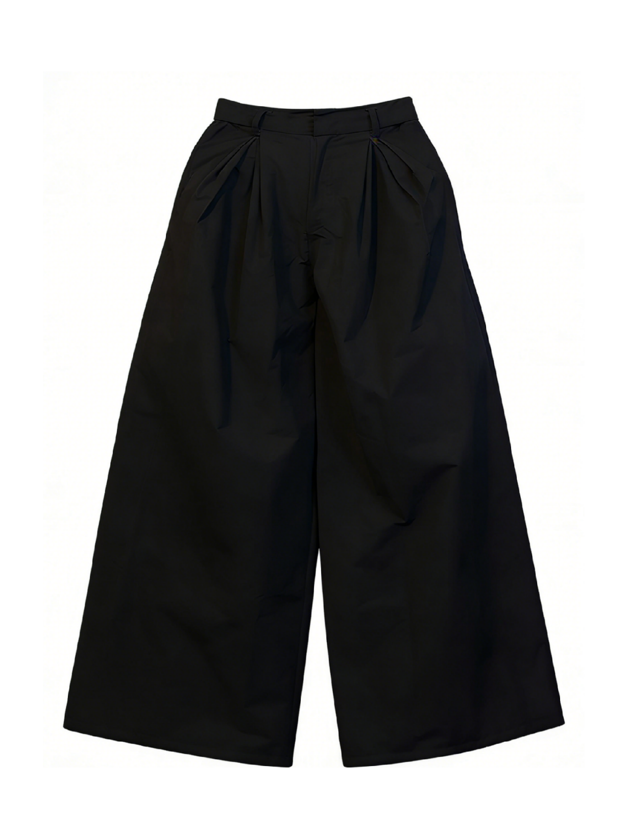 JAPANESE PLEATED WIDE LEG TROUSERS