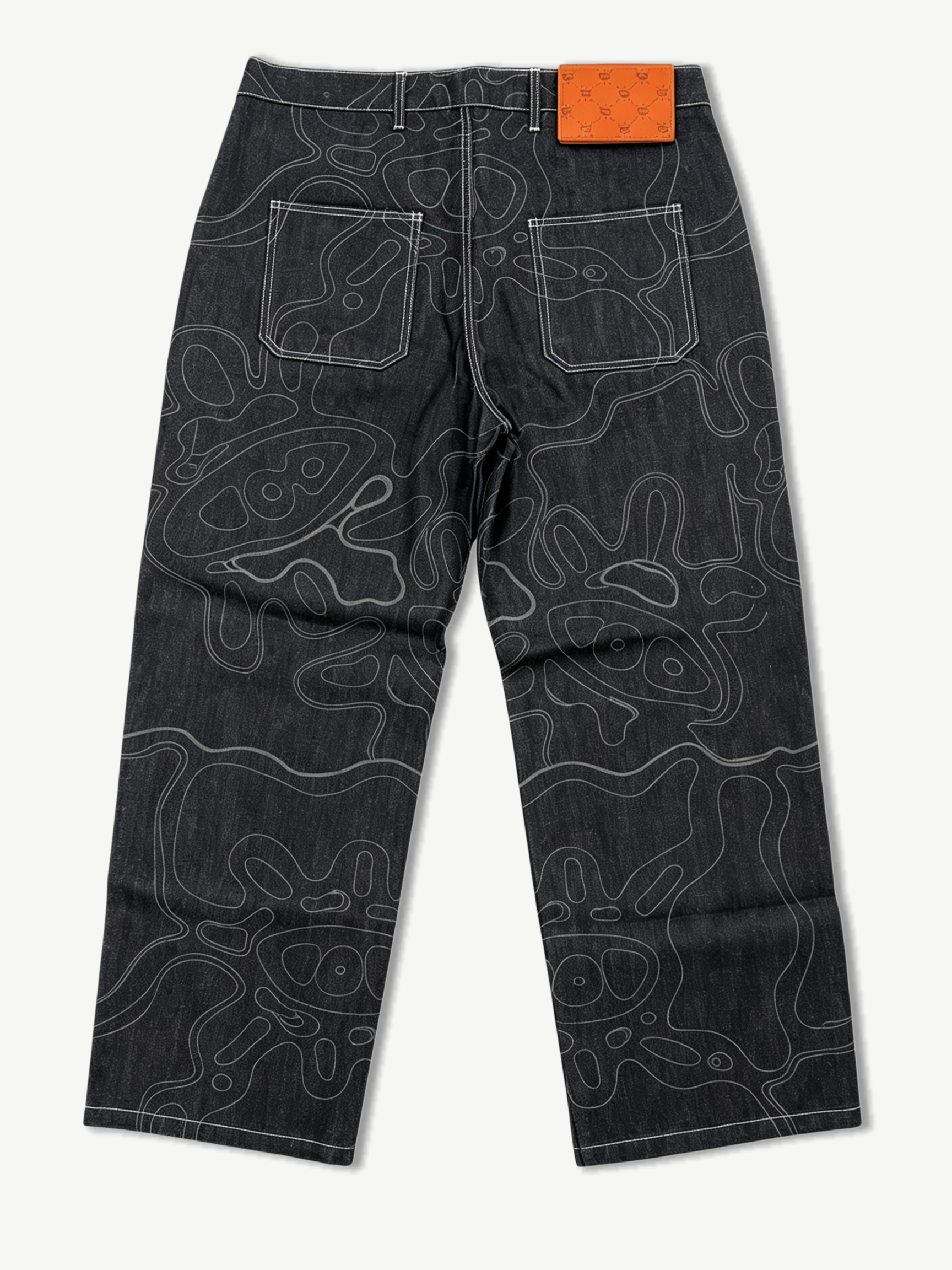 LASER FLOW DENIM JEANS