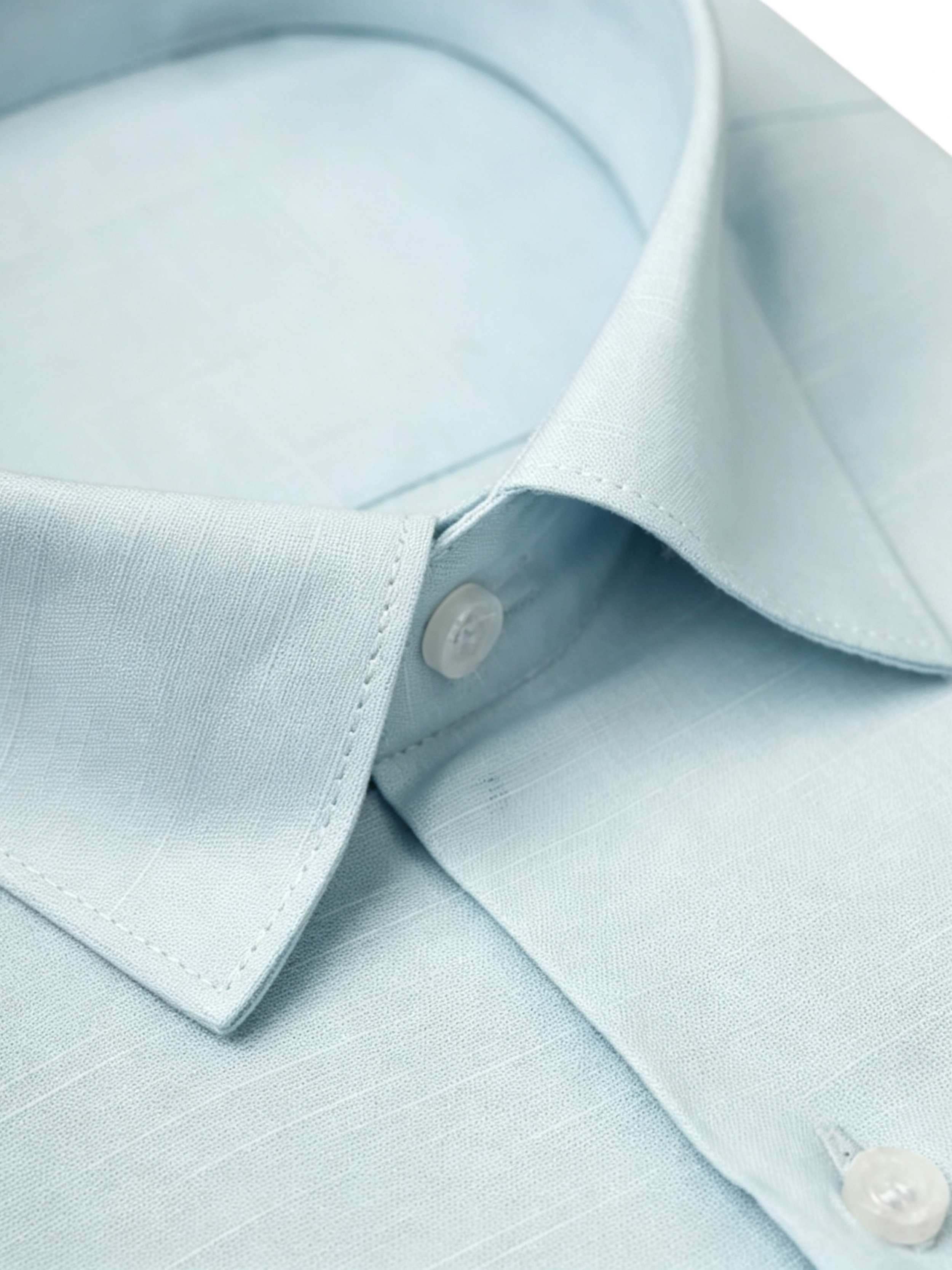 SOLID COTTON LINEN SHIRT