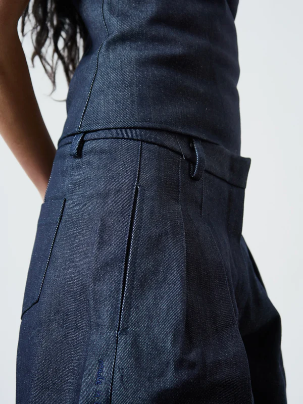 PLEATED PARK PANTS