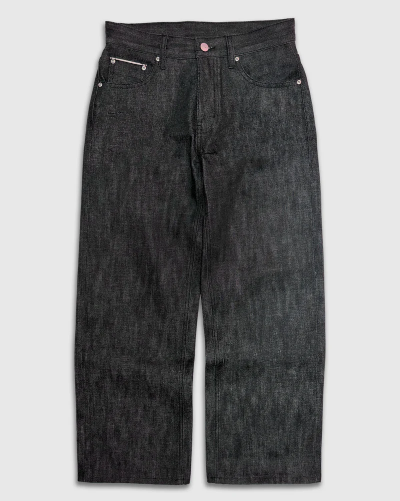 UNIFORM CUT JAPANESE RELAXED SELVEDGE JEANS