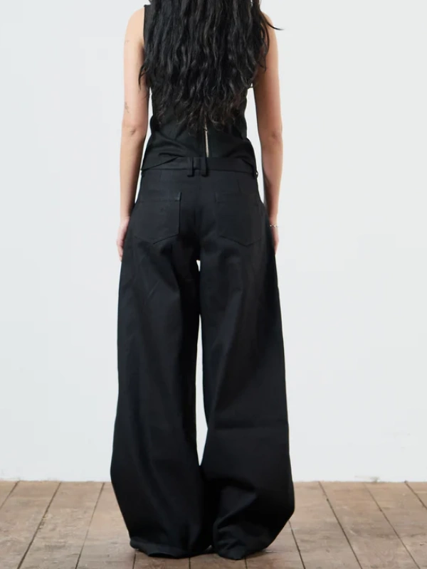 PLEATED PARK PANTS