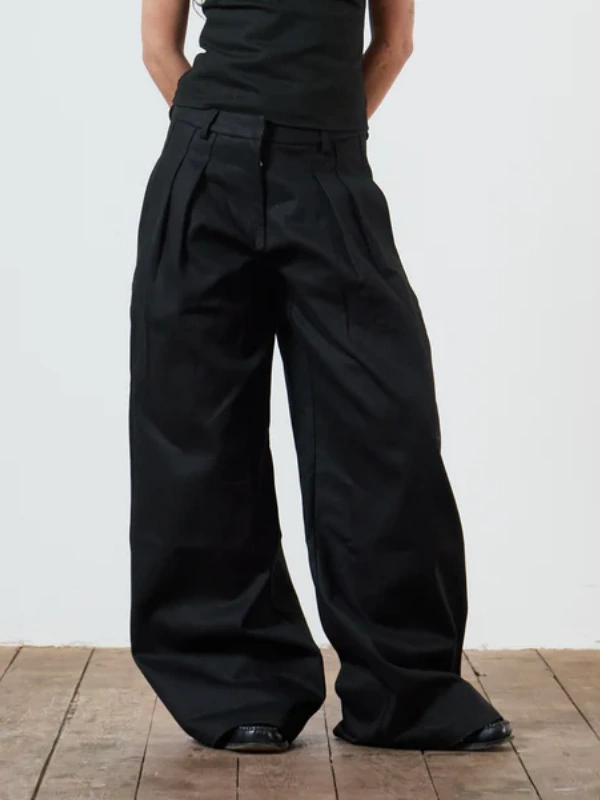 PLEATED PARK PANTS