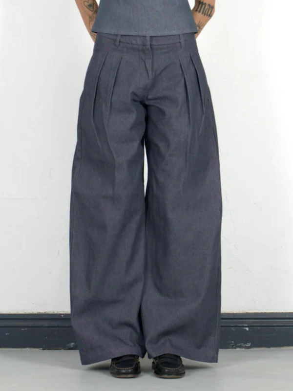 PLEATED PARK PANTS