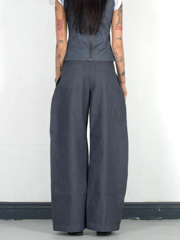 PLEATED PARK PANTS