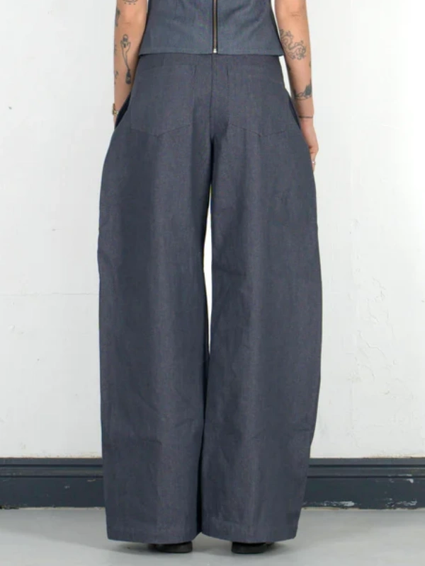 PLEATED PARK PANTS