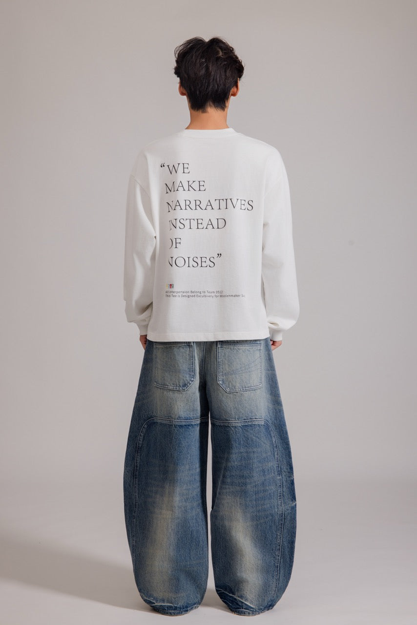 DOUBLE WAIST SELVEDGE DENIM