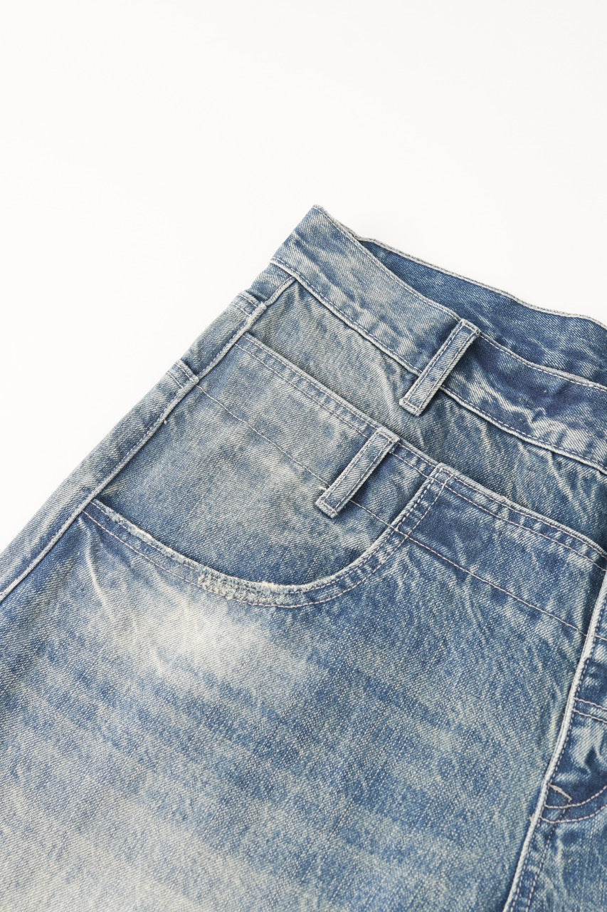 DOUBLE WAIST SELVEDGE DENIM