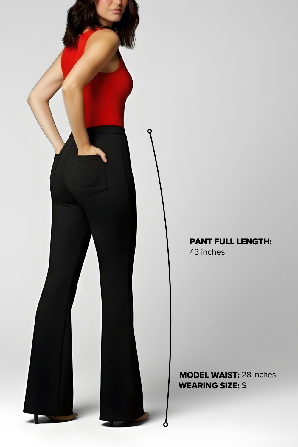 Stretchable BootCut Flare Pants
