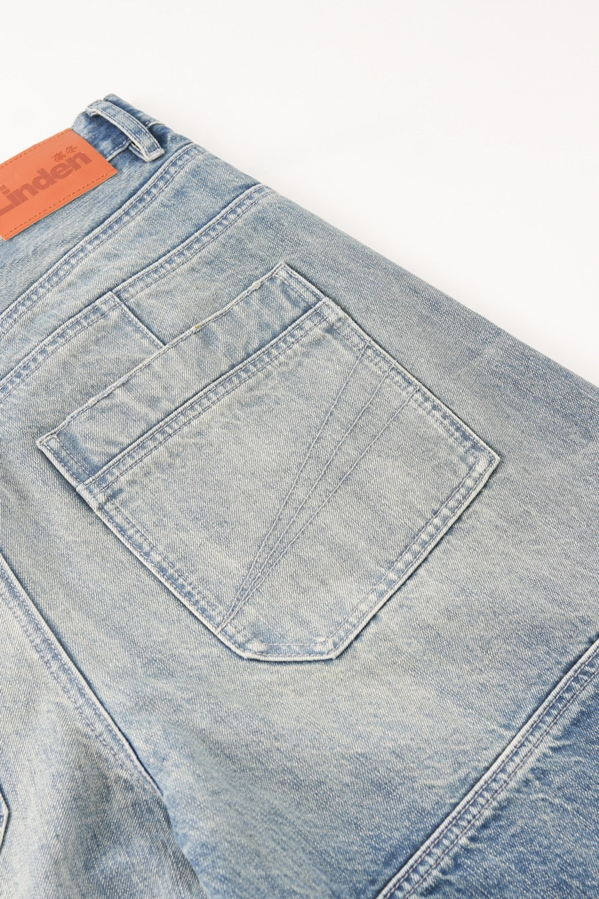 DOUBLE WAIST SELVEDGE DENIM