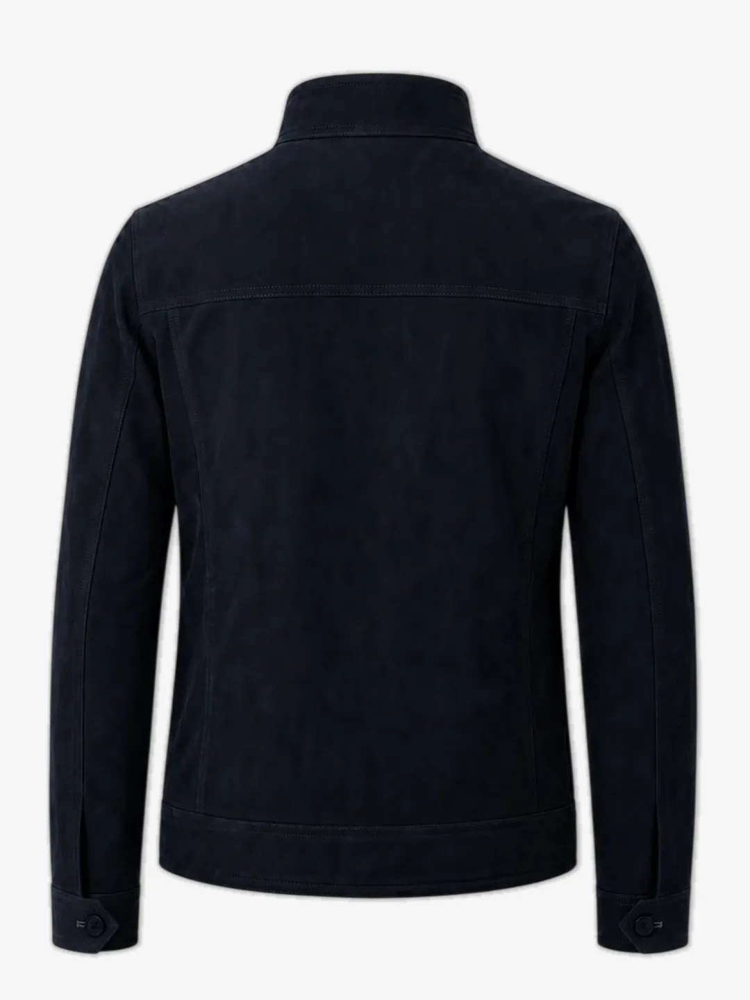 ALCANTARA STAND COLLAR JACKET