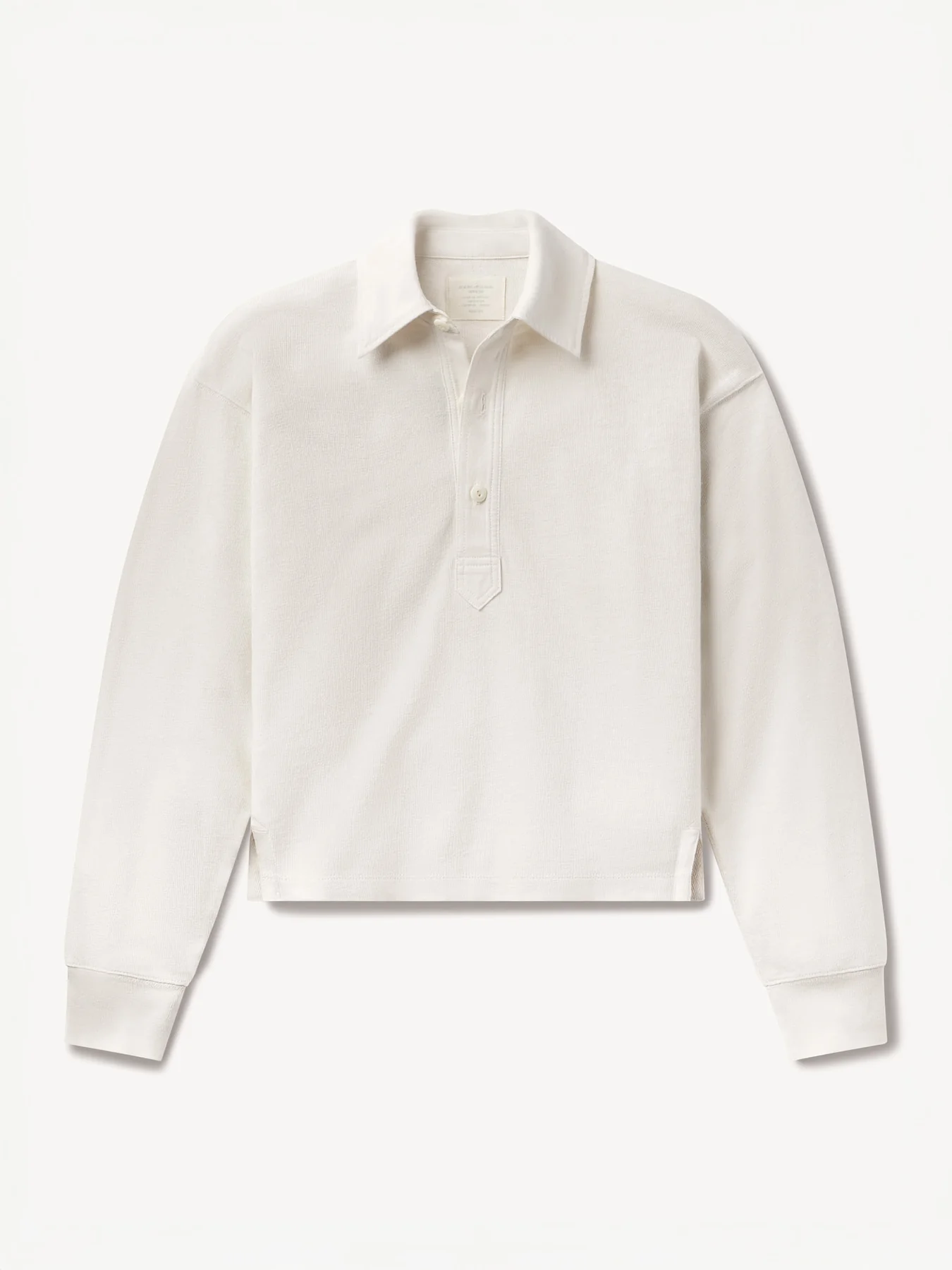 Boyfriend Crop Rugby Polo