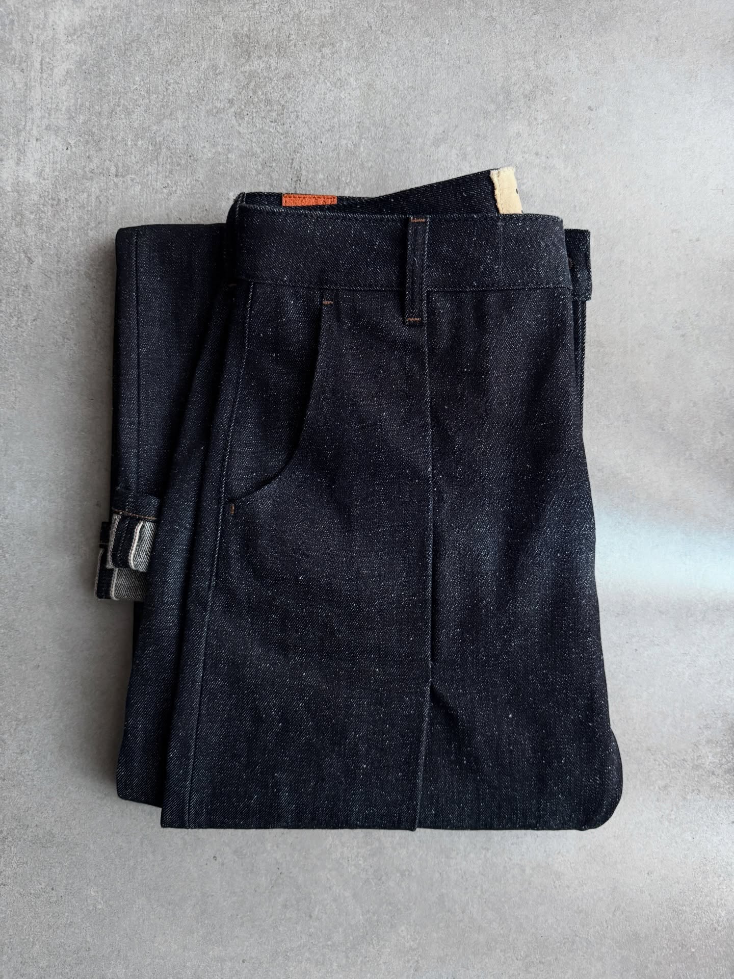 JAPANESE SNOW NEPPY INDIGO DENIM