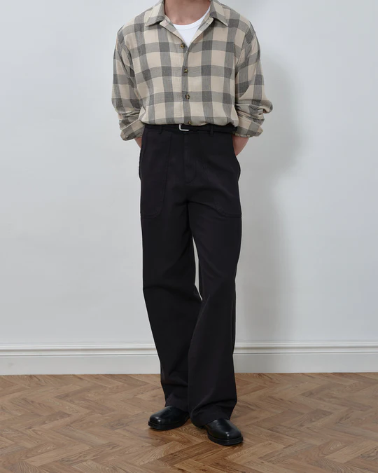 PLEATED TROUSER