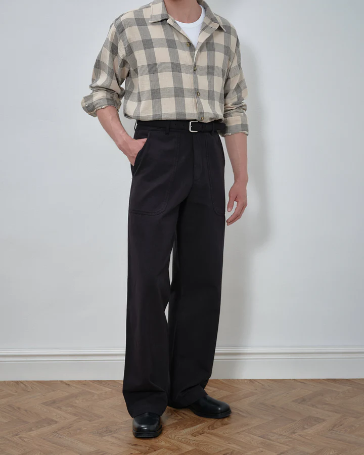 PLEATED TROUSER