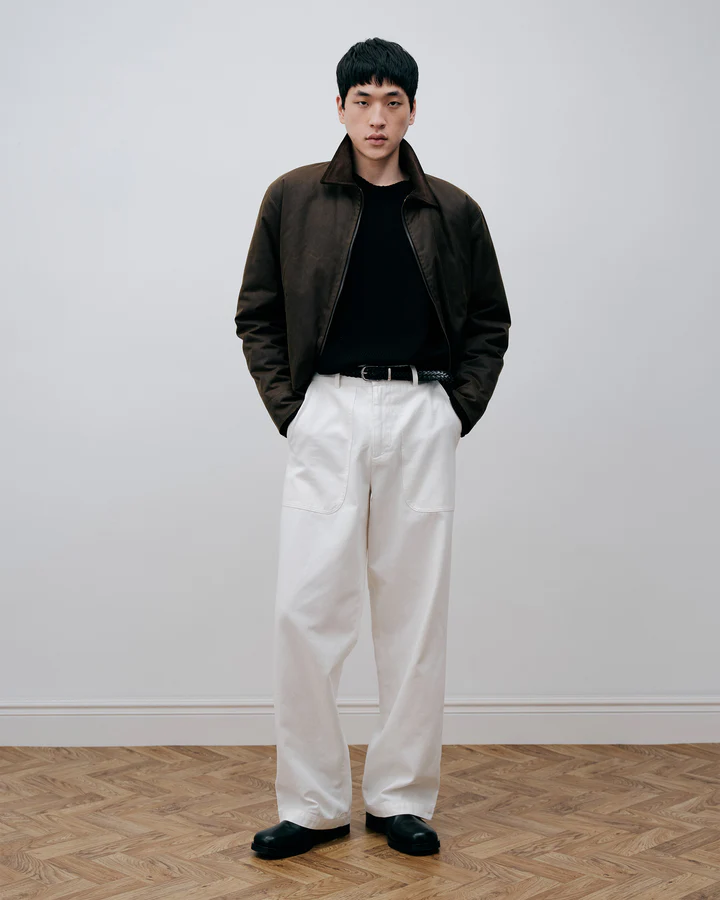 PLEATED TROUSER
