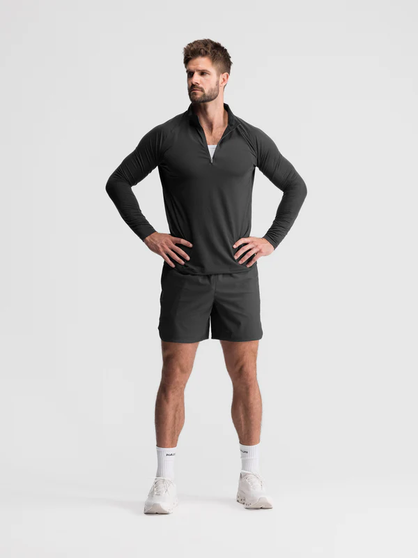 PERFORMANCE AIRKNIT FITTED QUARTER ZIP