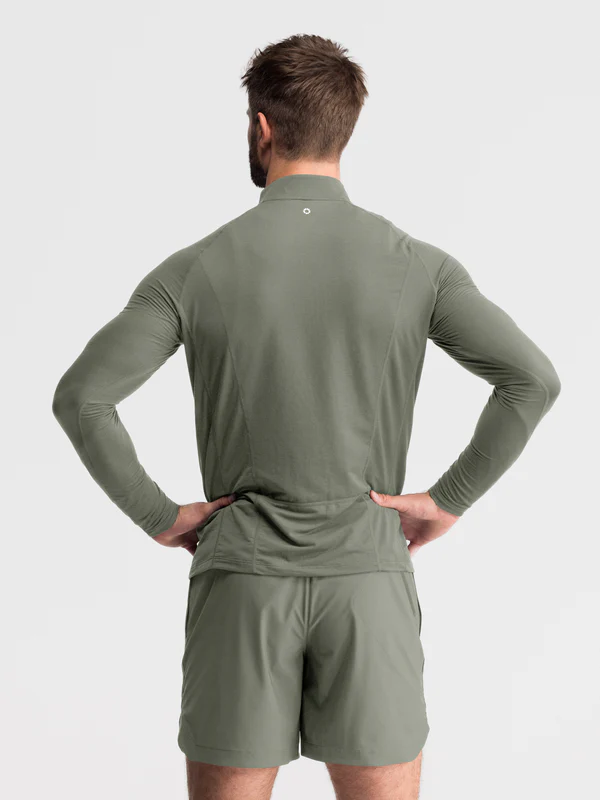 PERFORMANCE AIRKNIT FITTED QUARTER ZIP