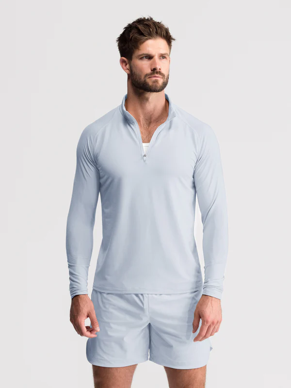 PERFORMANCE AIRKNIT FITTED QUARTER ZIP