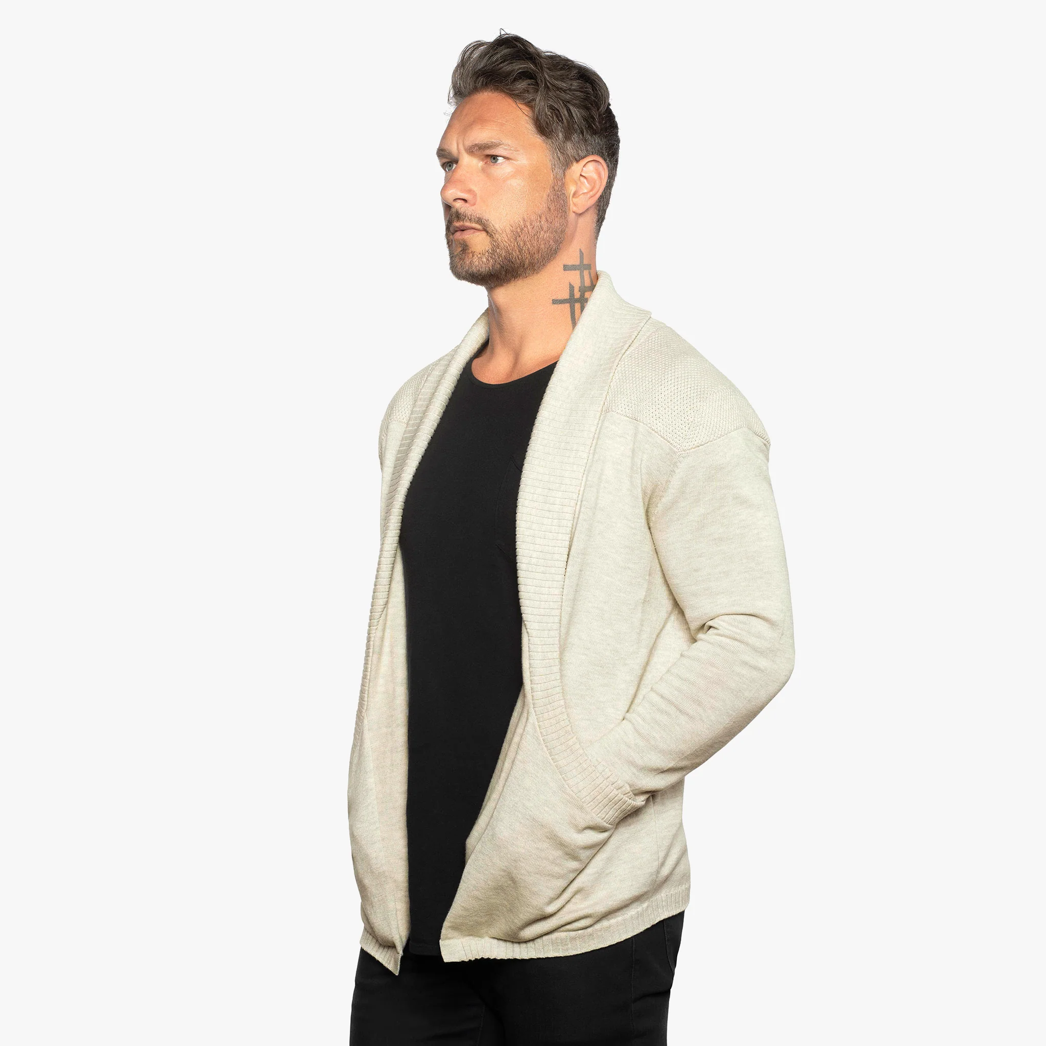 HEMINGWAY LIGHTWEIGHT SLIM FIT CARDIGAN