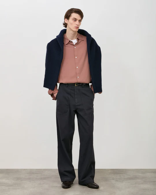PLEATED TROUSER