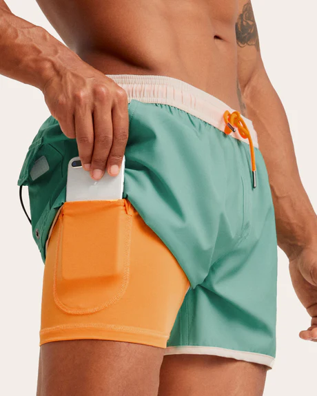 Retro 70s Comfy Swim Trunks
