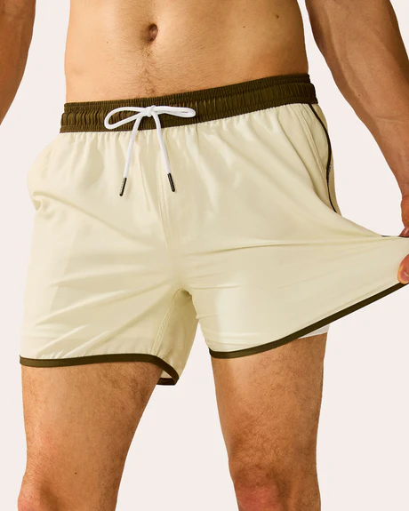 Retro 70s Comfy Swim Trunks