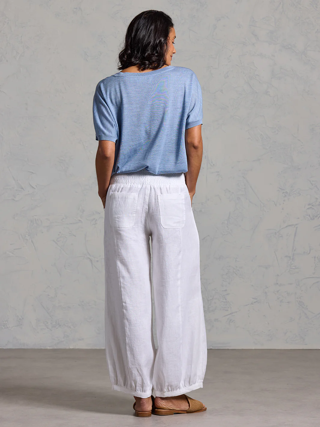 Sadhu French Linen Pants Olive