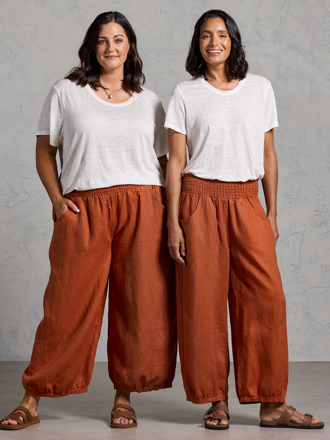 Sadhu French Linen Pants Olive