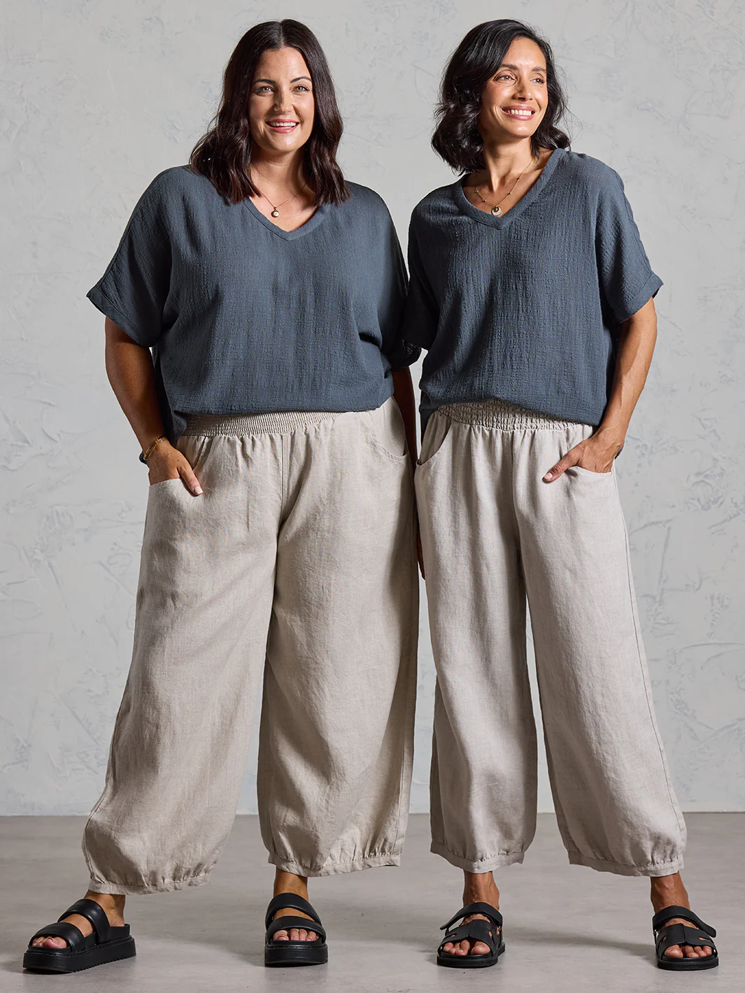 Sadhu French Linen Pants Olive