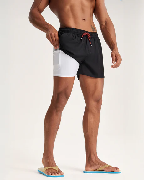 Retro 70s Comfy Swim Trunks