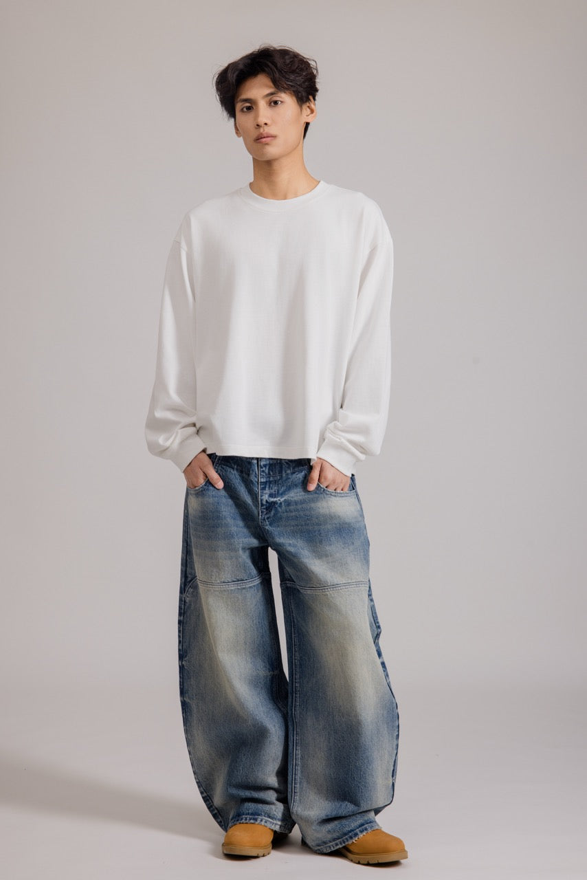 DOUBLE WAIST SELVEDGE DENIM