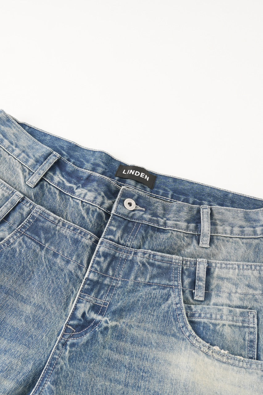 DOUBLE WAIST SELVEDGE DENIM