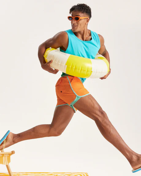 Retro 70s Comfy Swim Trunks