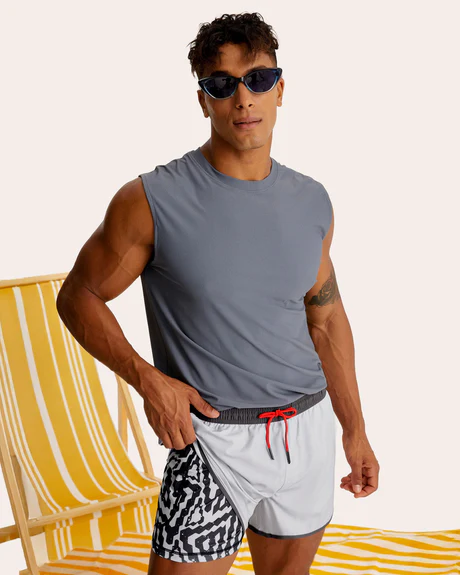 Retro 70s Comfy Swim Trunks