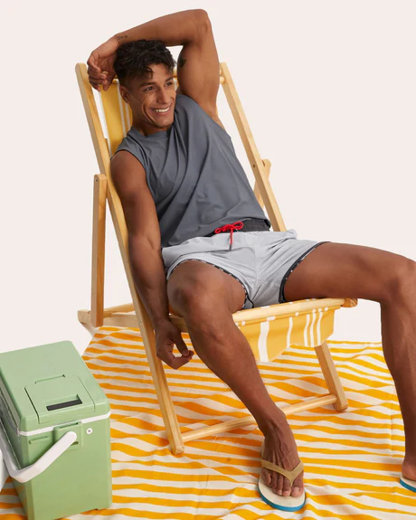 Retro 70s Comfy Swim Trunks