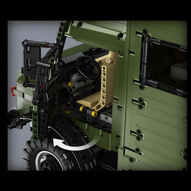 Remote Controlled 6 Wheeled Unimog | 6690pcs