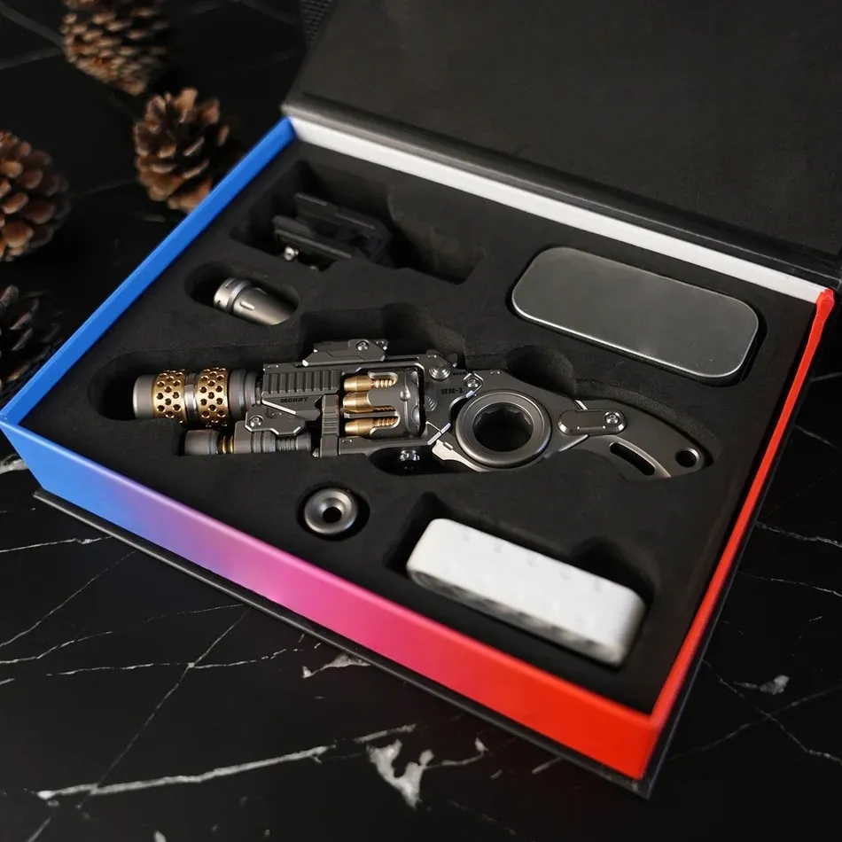 New Titanium alloy revolver fidgets toy