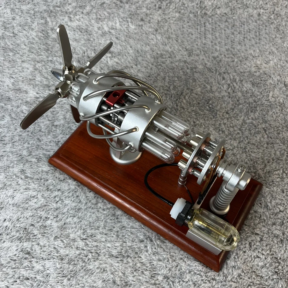 Aircraft model Stirling engine model
