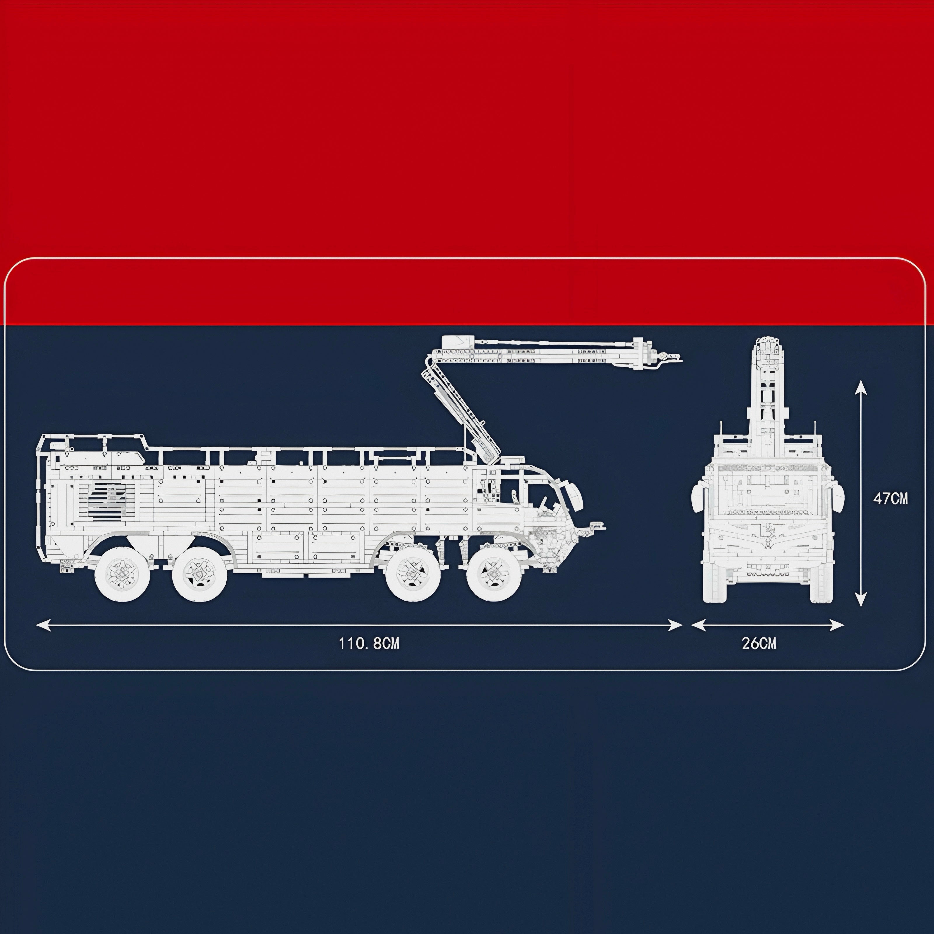 Airport Firetruck | 6654pcs