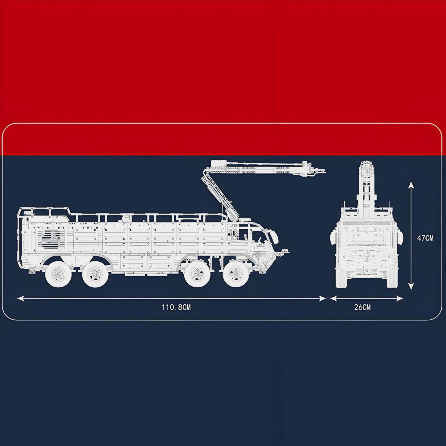 Airport Firetruck | 6654pcs