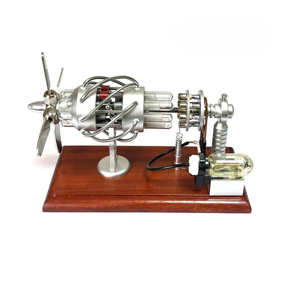 Aircraft model Stirling engine model