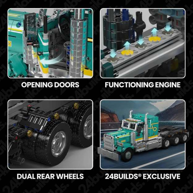 Remote Controlled American Truck | 2064pcs