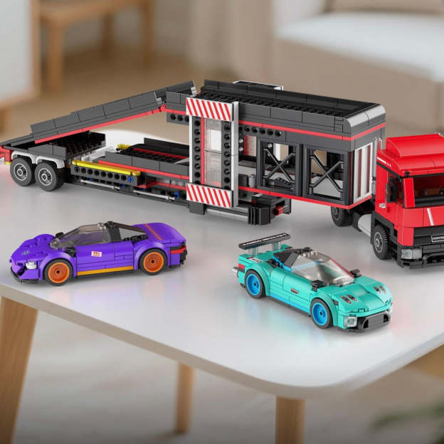 Sports Car Transporter Truck | 1004pcs