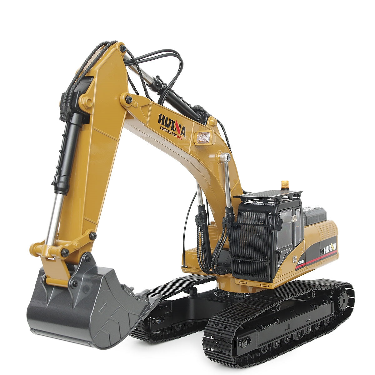 Huna 1580 1:14 All Metal Remote Control Excavator V5 (2026 Model)